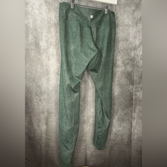 Lululemon Wunder Under Leggings Luxtreme Burlap Texture | Sz 8 - Picture 8 of 13